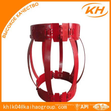 API Centralizer for casing and tubing pipe